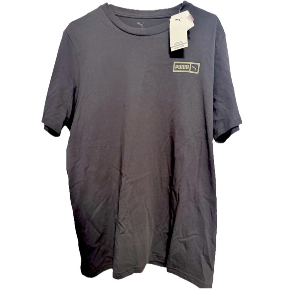 Puma Other - Men's NWT Navy Puma Short Sleeve Short Large